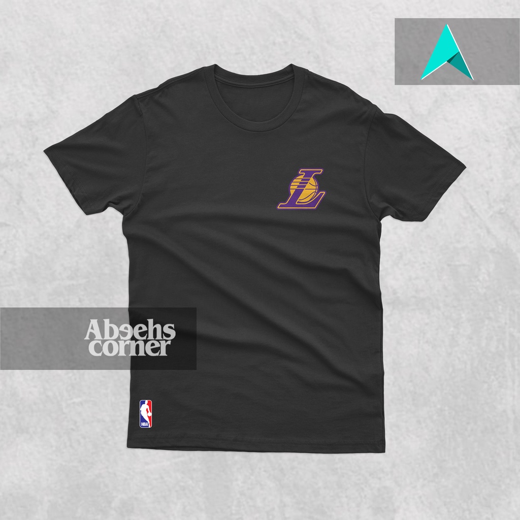 Kaos Lakers - Kaos Logo Club Basket LA Lakers - Kaos Club Basket