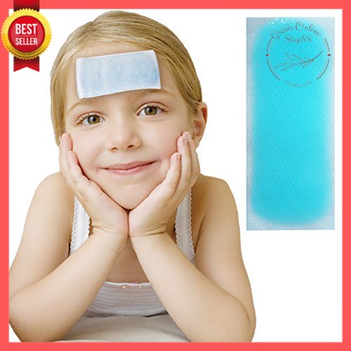 GOS -A409- Gel Kompres Demam - Cooling Patch Gel - Plester Kompres Demam Bayi Anak Dewasa