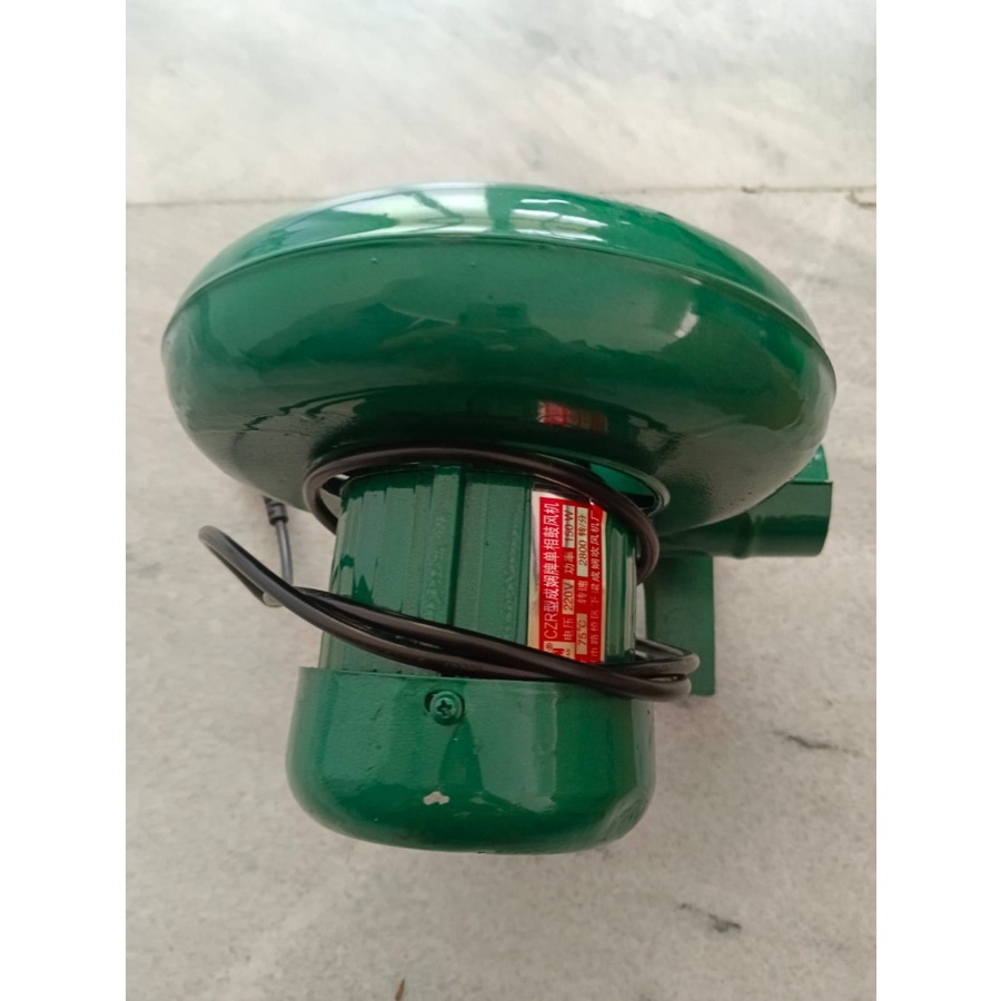 Blower keong electric kipas 2inch 150watt Kipas keong hijau duduk