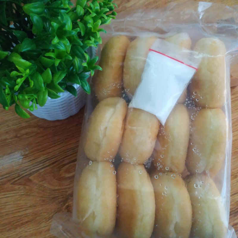 

Donat Frozen isi 12 plus Gula Halus