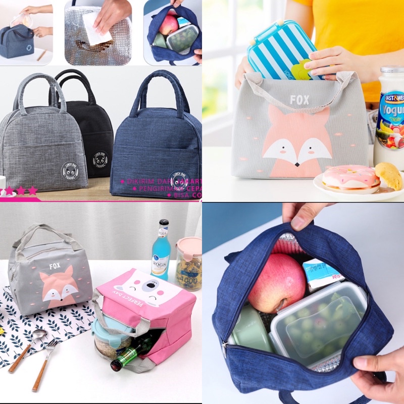 Tas Bekal/ Tas Tempat Makan/ Lunch Bag PREMIUM