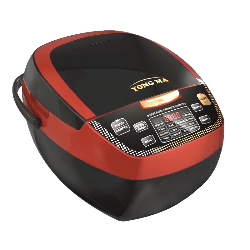 YONGMA RICE COOKER MAGIC COM DIGITAL YONGMA SMC 8017 2L 2 LITER KEMARIK PENANAK NASI