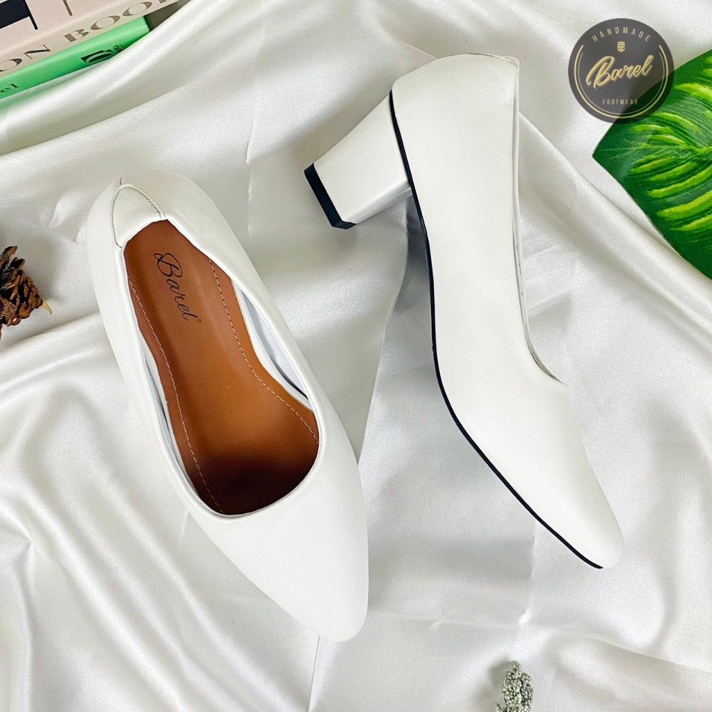 Barel - viola Sepatu Mules sepatu heels Wanita sepatu pesta wanita sepatu kerja wanita Pantofel Sepatu Kantor Heels Wanita