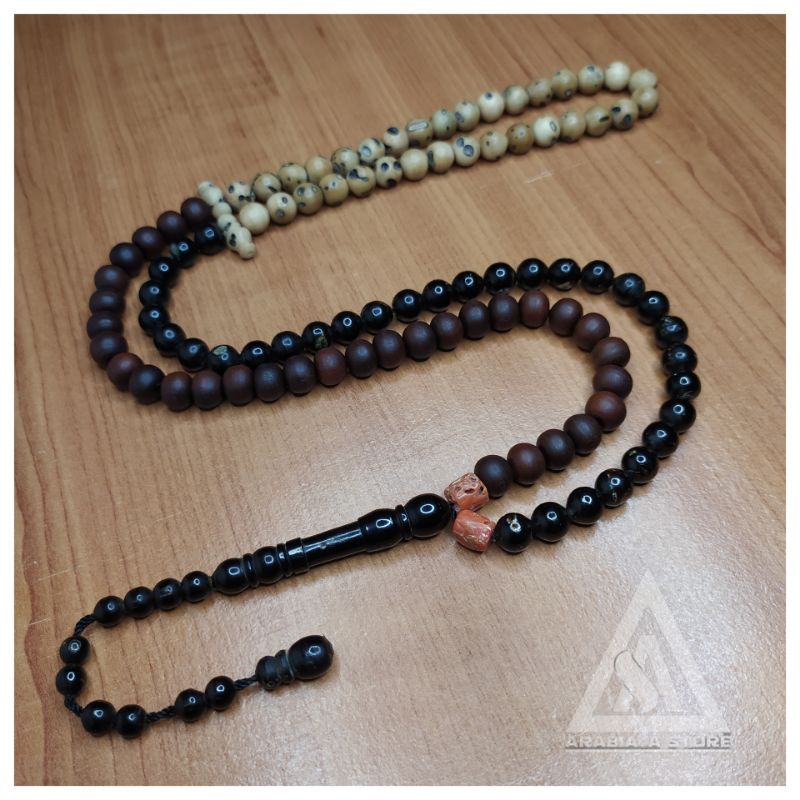 Tasbih Antik Kombinasi Marjan Tunis Unab Maroko Yuser Oud Sholib