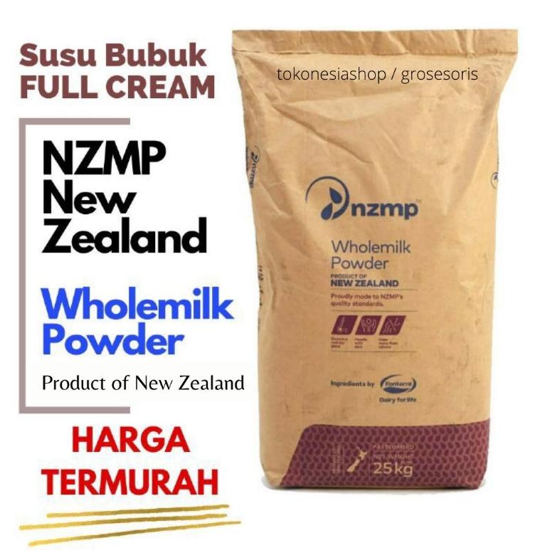 

[VPD97] Susu Bubuk Full Cream NZMP 1 Kg - Wholemilk Powder by Fonterra New Zealand ➨Model Baru