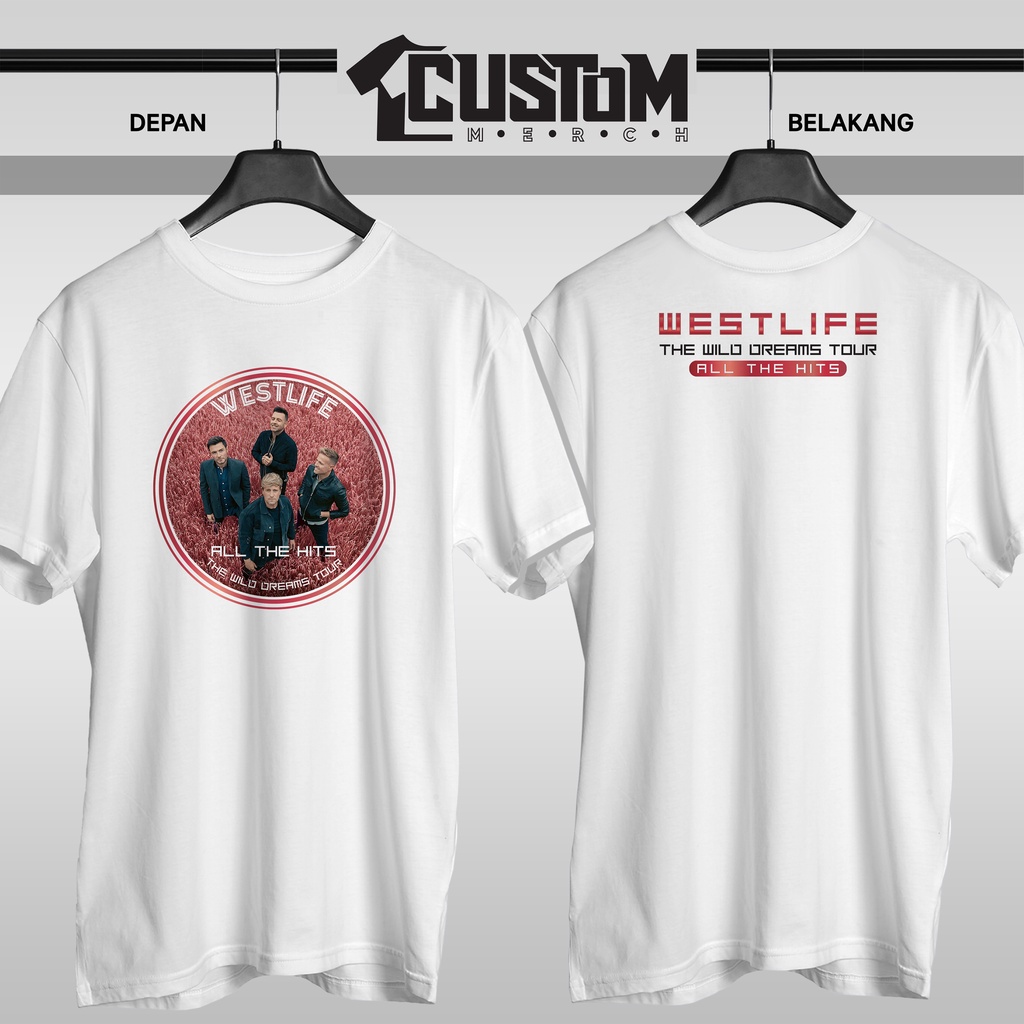 Kaos Westlife Wild Dreams Tour 4