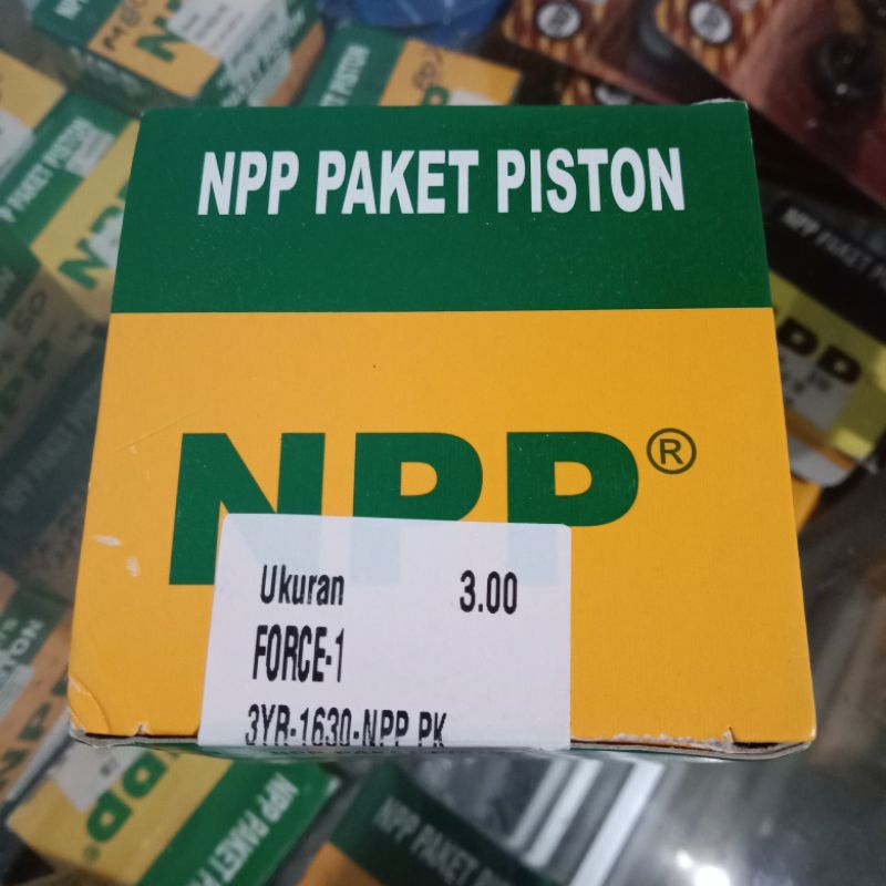 (STOK READY 300) PISTON KIT NPP YAMAHA FORCE 1 / FIZR / FIZ / F1 / F1Z / F1ZR os 300