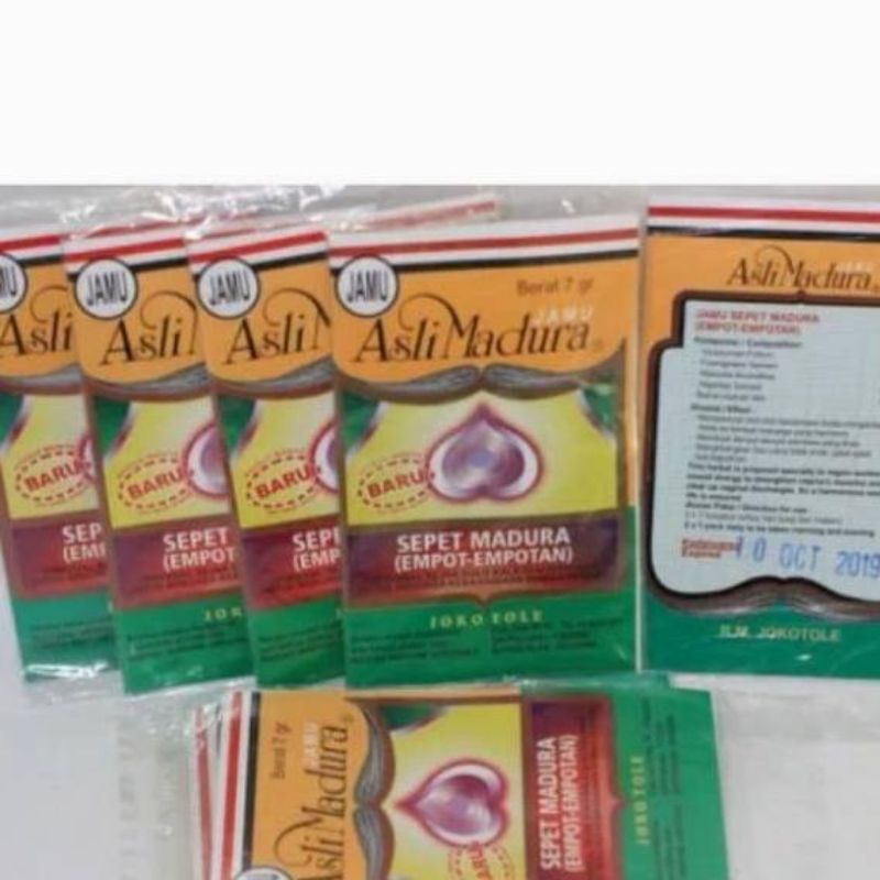 Jamu Empot-empot Serbuk Asli Madura Jokotole