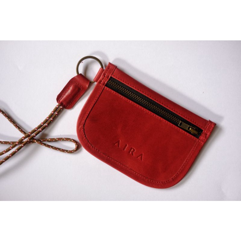 AIRA | Hanging Neck Wallet Kulit Asli