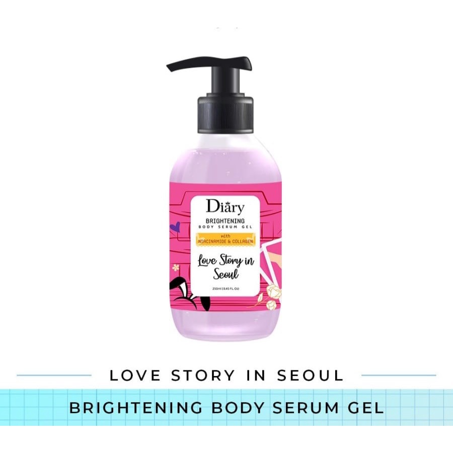 DIARY BRIGHTENING BODY SERUM GEL 250ML