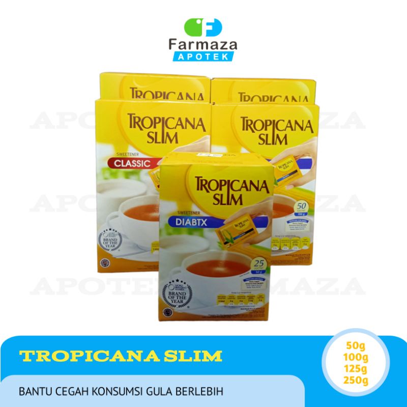 

TROPICANA SLIM SWEETENER CLASSIC | PEMANIS PENGGANTI GULA | TROPICANA