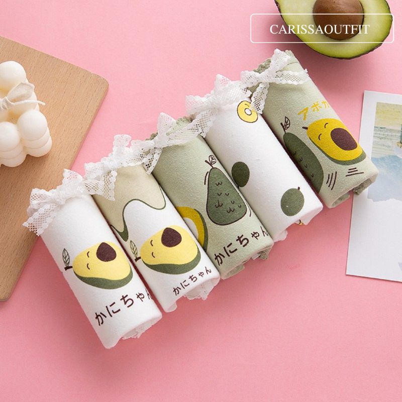 Carissaoutfit - Enjoy cotton panties