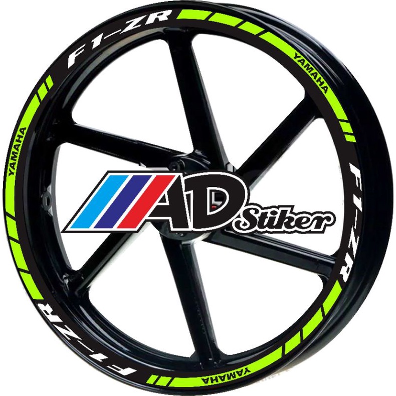cutting stiker list velg yamaha f1-ZR racing