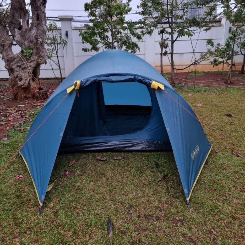 Tenda Kapasitas 4 Orang Tendaki Borneo 4 Double Layer