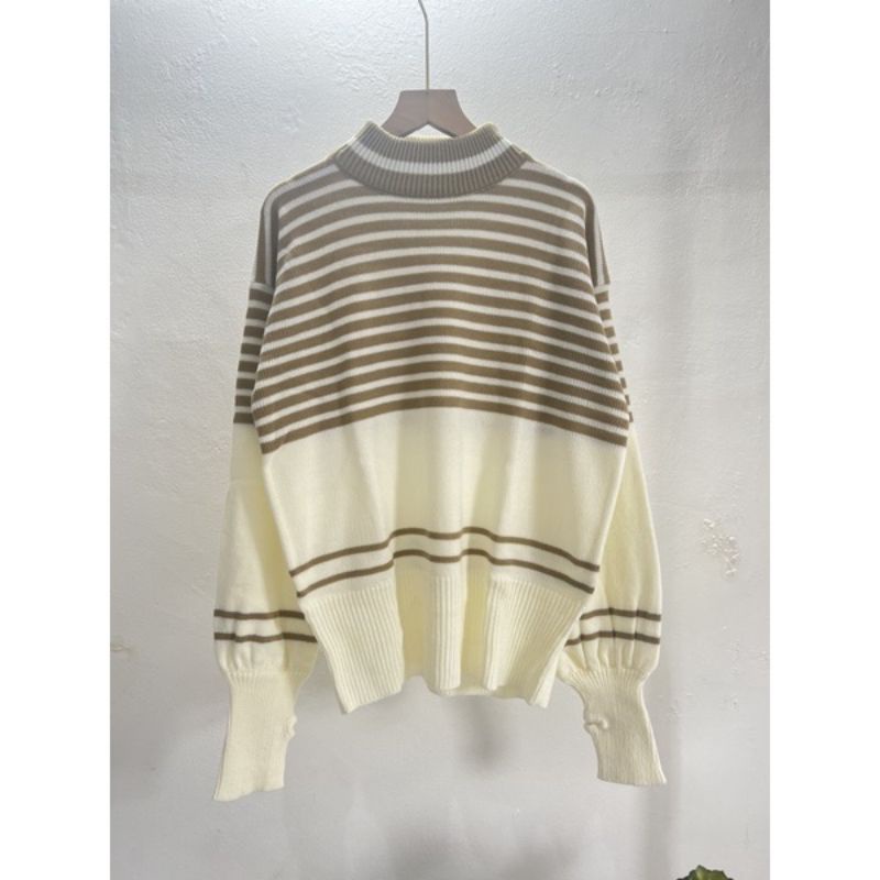 OLIVIA OVERSIZE TOP SWEATER RAJUT WANITA