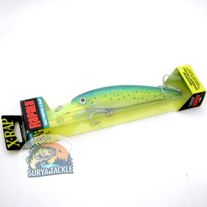 Rapala XWrap Magnum Divebait/Stickbait Trolling Lure Umpan Pancing BGD ---READY STOCK---