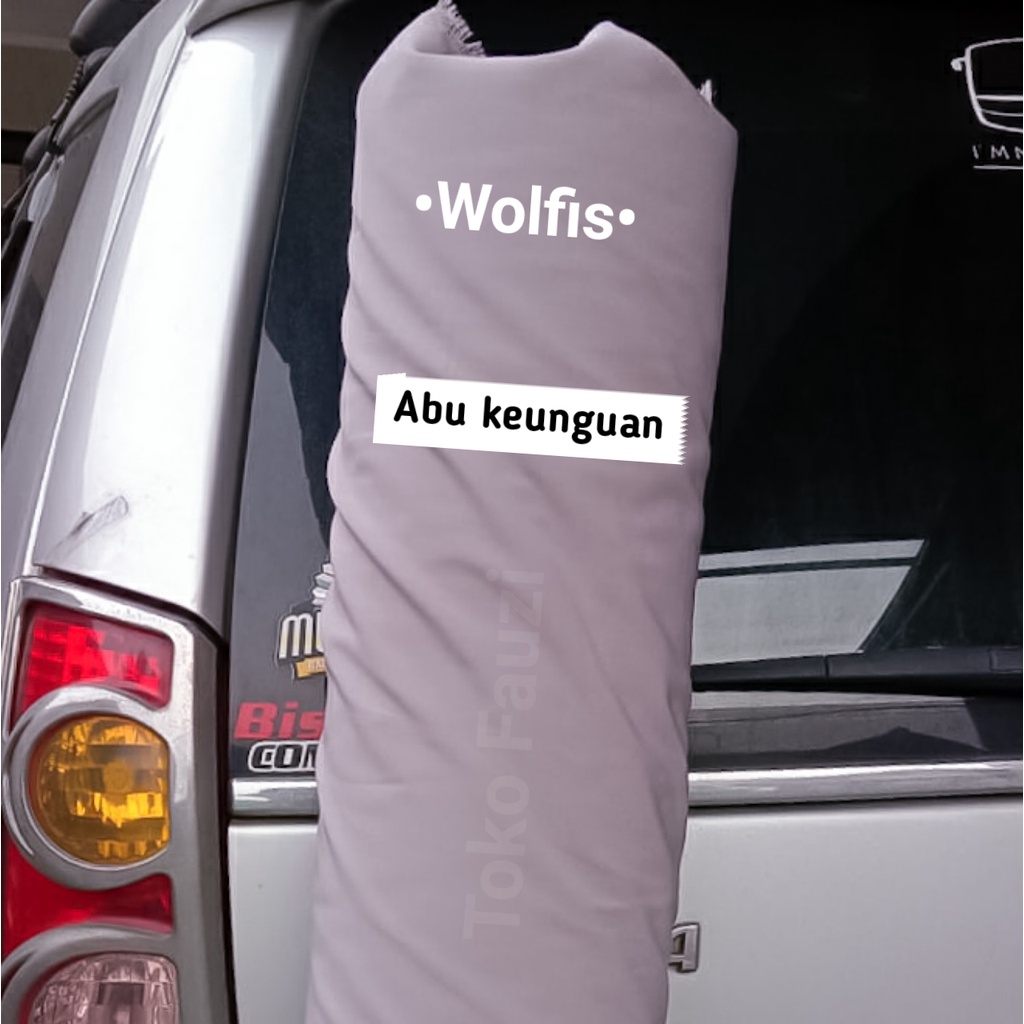 50cm Kain Wolfis Grade A tebal