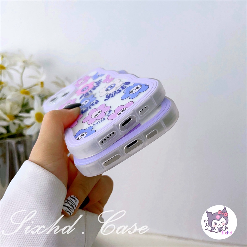 Soft Case Motif Bunga Tersenyum Untuk Redmi 12C 11A 10C 9T 9C Note 12 11s 11 10 9 8 Pro 10A 10 9A 9  A2 A1 Xiaomi 11Lite 12T 12Lite 11T 10T Poco M3 F3 X5 X4 X3 Pro