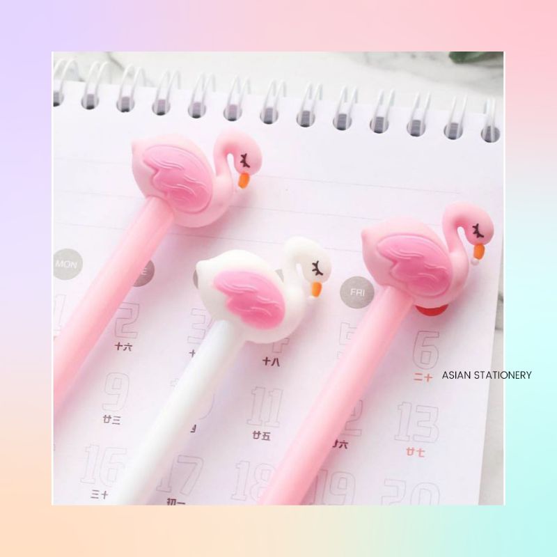 

Pena karakter Flaminggo / pulpen karakter flamingo / Bulpen Burung Bangau Lucu / Bulpen Sekolah / Bulpen Kantor / Pulpen Gel Karakter