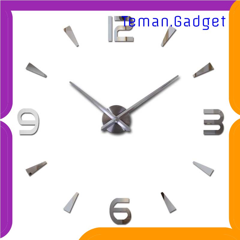 TG-PJM Taffware Jam Dinding Besar DIY Giant Wall Clock Quartz 90-100 cm - DIY-104