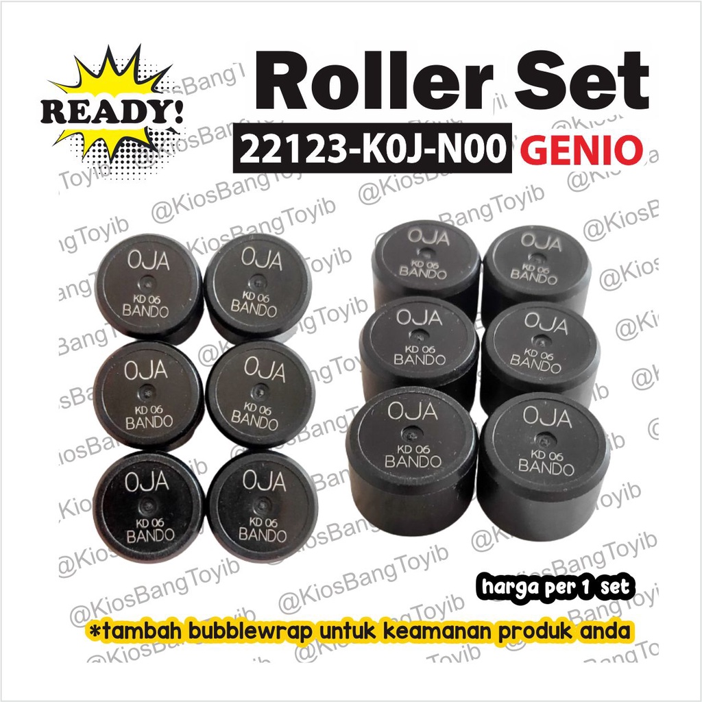 Roller Weight Set HONDA Genio Beat Scoopy (22123-KOJ)