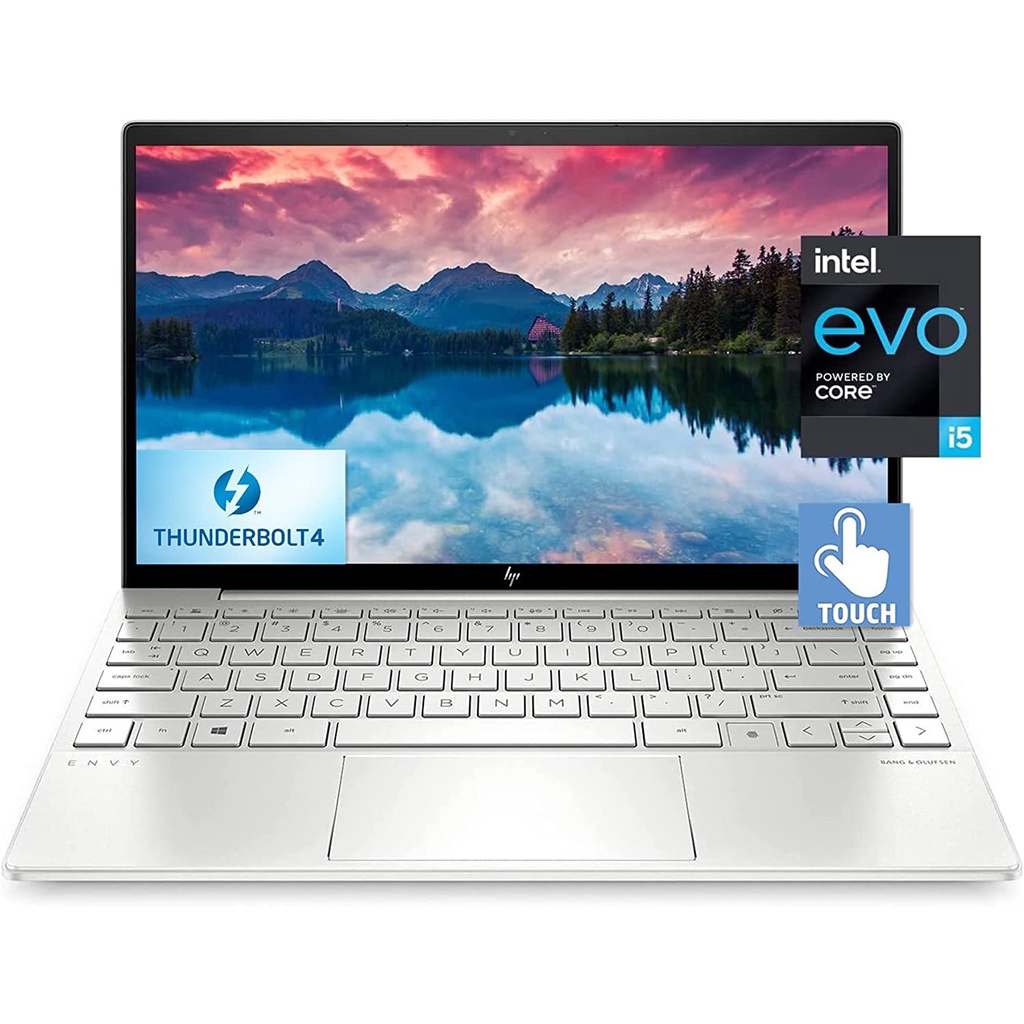 Laptop touchscreen HP Envy 13 Intel core EVO i7 1165G7 - i5 1135G7 Generasi 11 Ram 16GB 512GB ssd 13.3 FHD IPS Backlit Windows 11