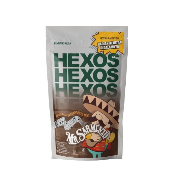 

HEXOS Mr. Sarmento Permen Rasa Sarsaparilla Mint 50 gr