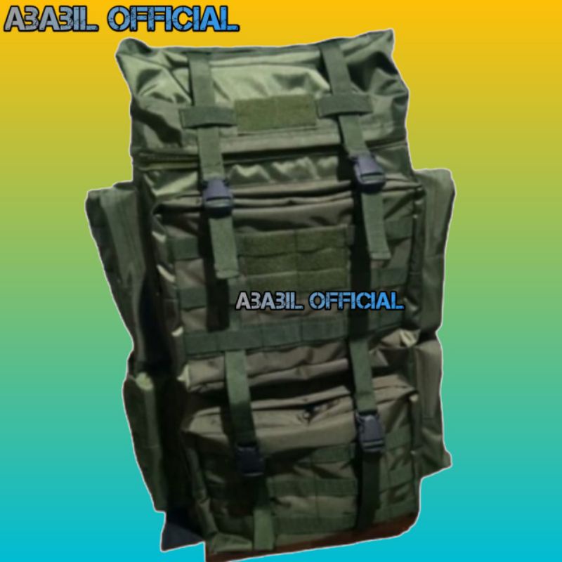 TAS RANSEL RAIDER ARMY FREE LOGO 100LITER