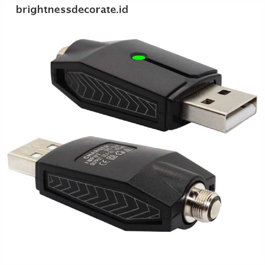 [Birth] 3pcs Konverter Adaptor Charger Smart USB 510benang Tahan Lama Dengan Lampu Indikator [ID]