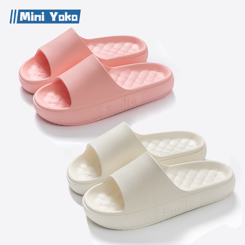 Mini Yoko Sandal jelly wanita Korean Import Soft Slipper Anti Slip Elastic Empuk PVC 2022 Terbaru Sendal Wanita Sandal Slop Kamar murah