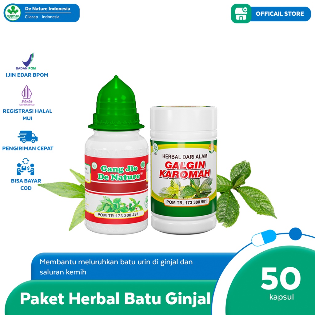 Obat Batu Ginjal Batu Empedu Galgin Gang Jie Herbal De Nature