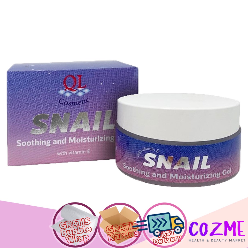 QL Cosmetic Snail Soothing and Moisturizer Gel 20gr