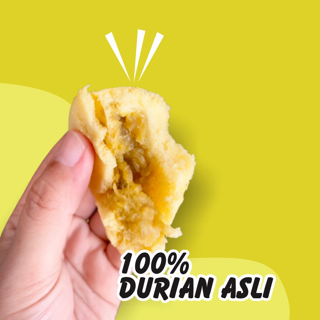 

Bolu kukus isian lumer durian asli tanpa campuran Bolumer Oma