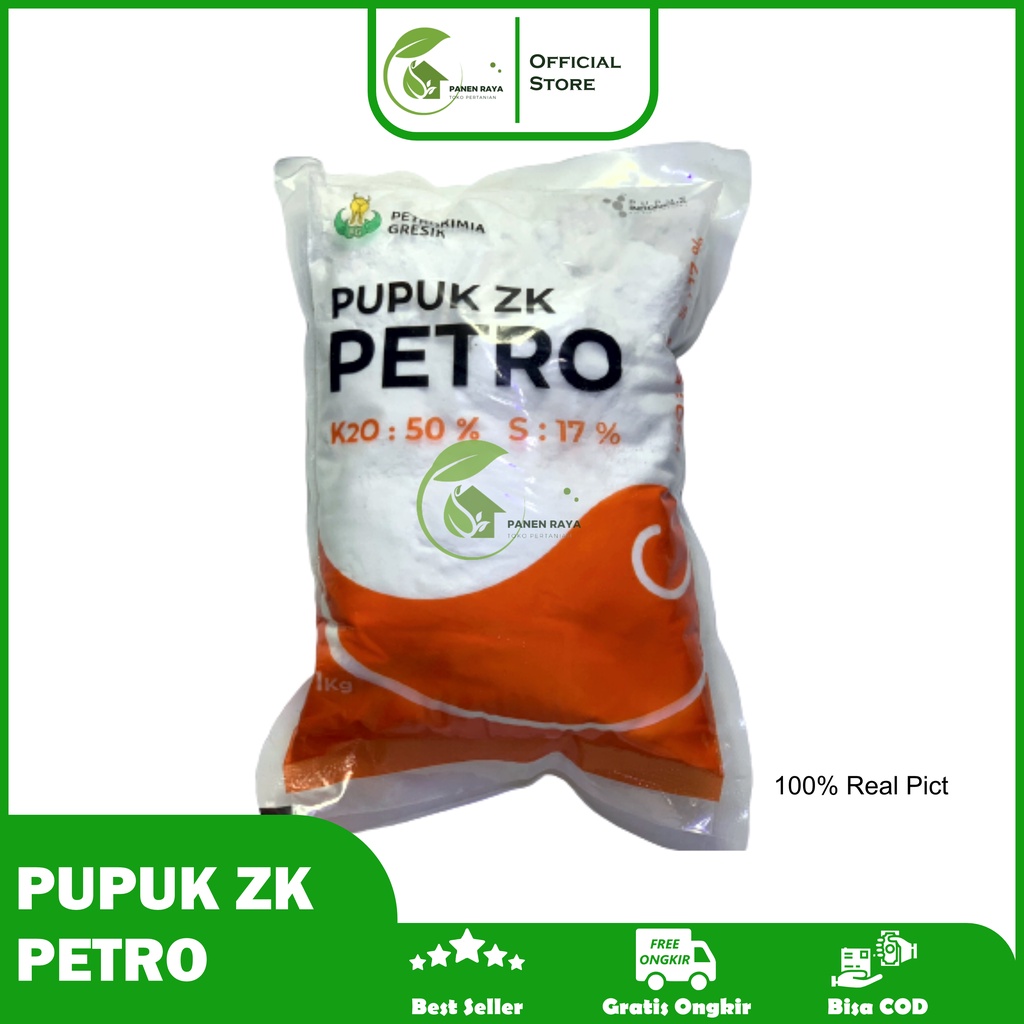 Jual Pupuk Zk Petro Isi Kg Kemasan Pabrik Petrokimia Gresik Original