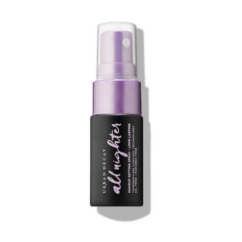 URBAN DECAY DELUXE SIZE (EYESHADOW PRIMER , ALL NIGHTER SETTING SPRAY )