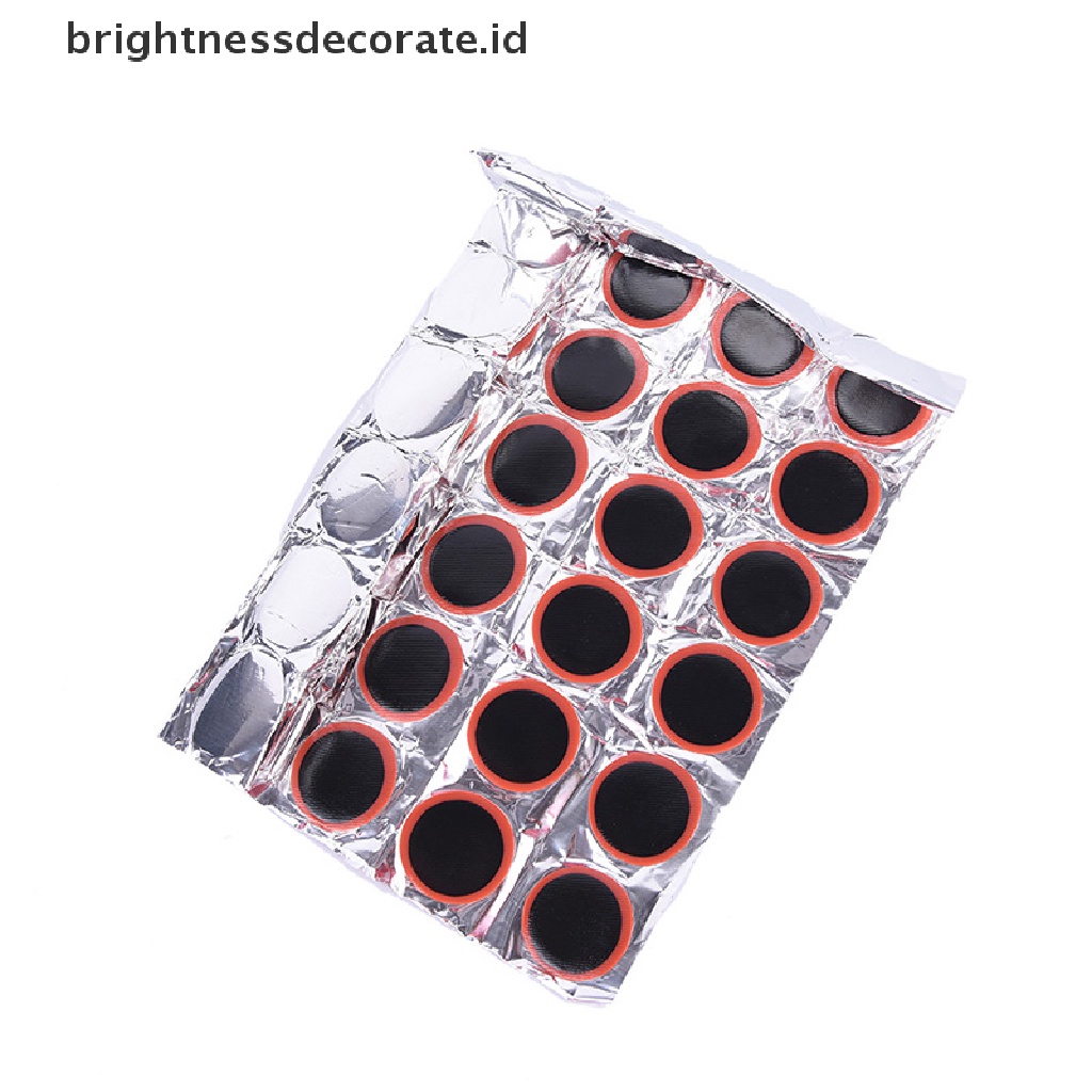 [Birth] 48pcs 30mm Putaran Ban Sepeda Tusukan Tambal Ban Ban Dalam Tusukan Repair Pad [ID]