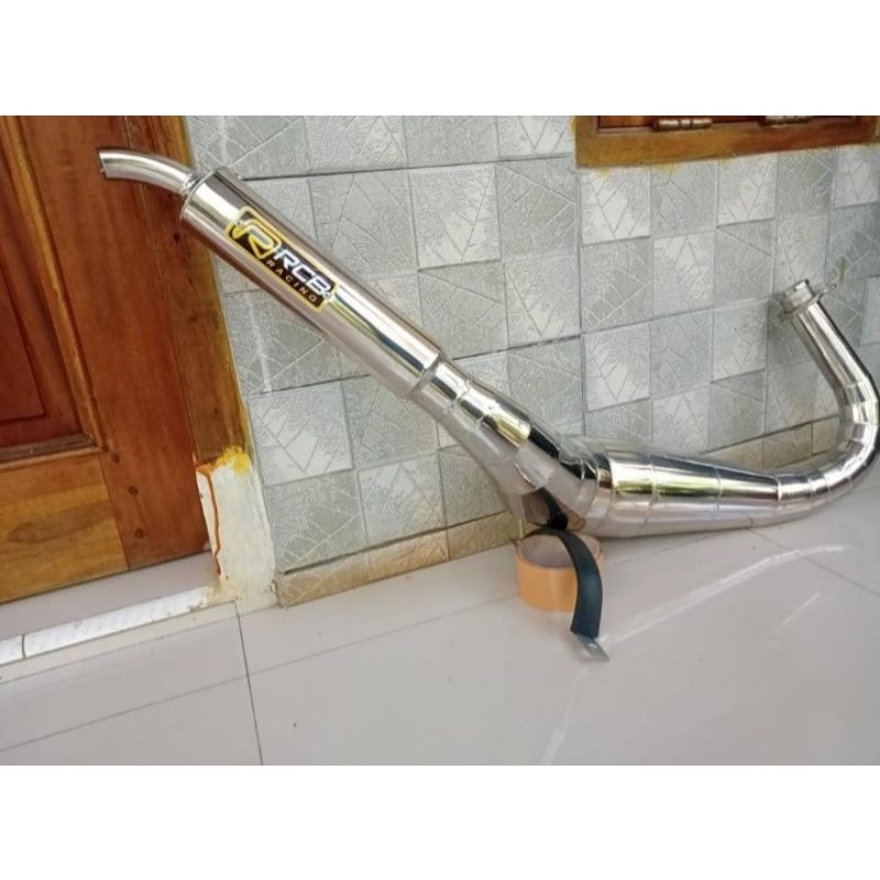 Knalpot rx king suara garing rcb knalpot king kolong telo rcb racing