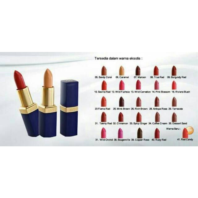 Inez Color Contour Plus Lipstick (part 1)