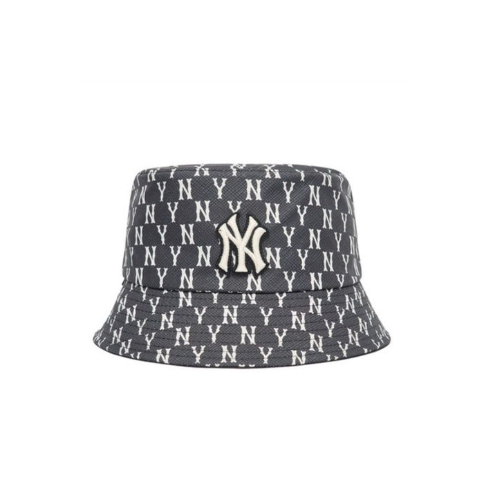 Topi Mlb Monogram Classic Reversible Bucket Hat New York Yankees Black