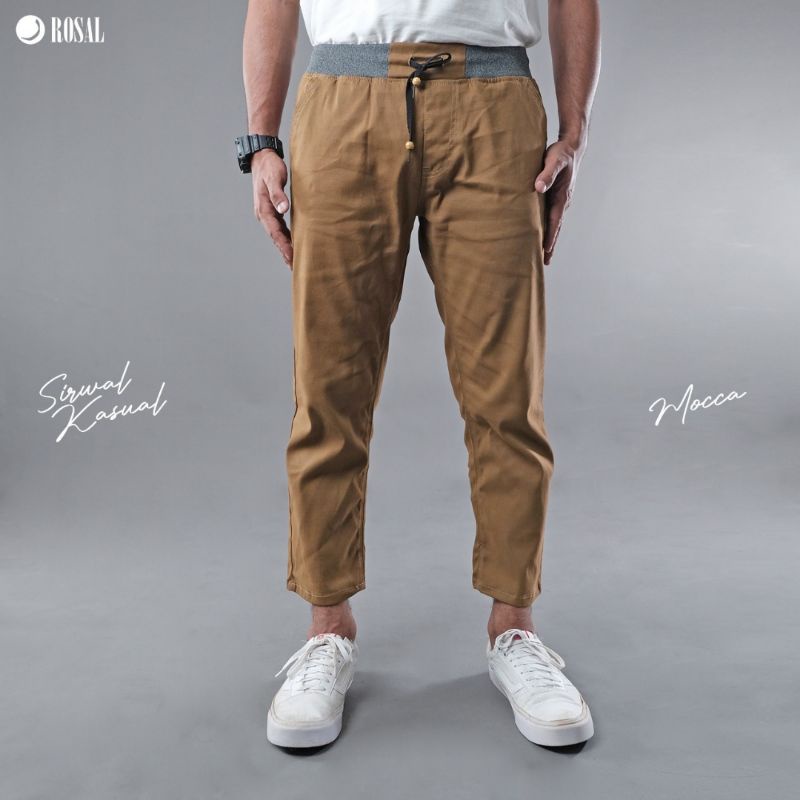 SIRWAL KASUAL ROSAL CELANA PANJANG CHINO PRIA DEWASA
