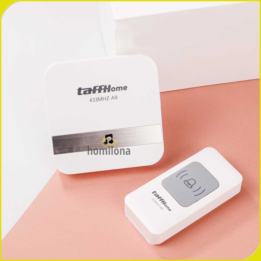 TaffHOME Bell Pintu Wireless Doorbell Waterproof 1 Receiver 433Mhz - A9