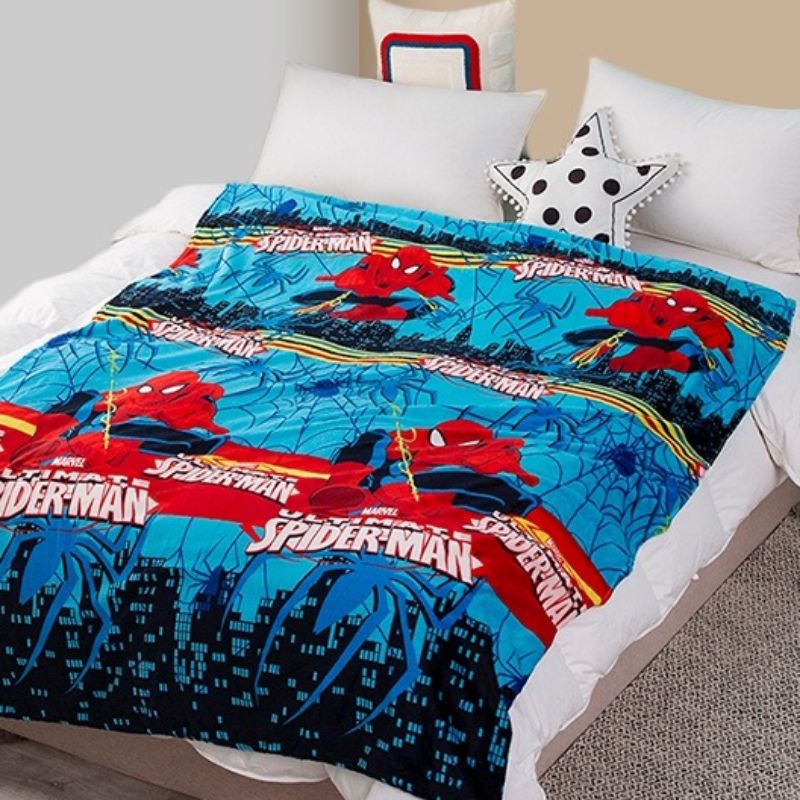 Selimut Lembut Bahan polyester Selimut Karakter Anak Selimut Dewasa Ukuran 125cm X