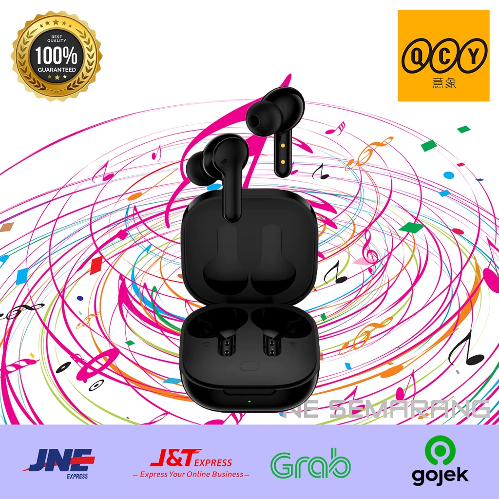 QCY T13 TWS Wireless Earphone GARANSI RESMI 1 TAHUN