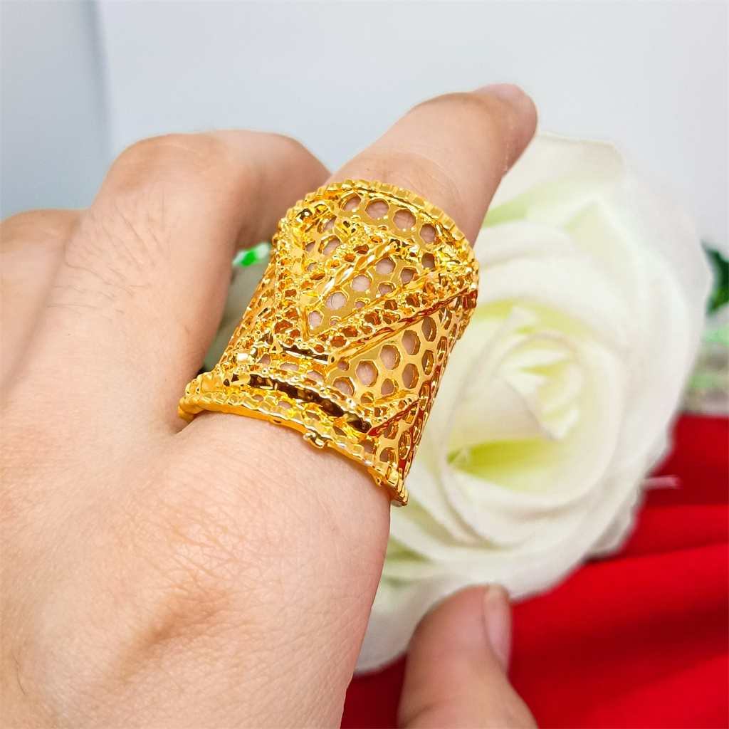 Gelang kendari free cincin pita xuping Perhiasan Lapis Emas 24K gold Gelang Tangan Bracelet Fashion bangle