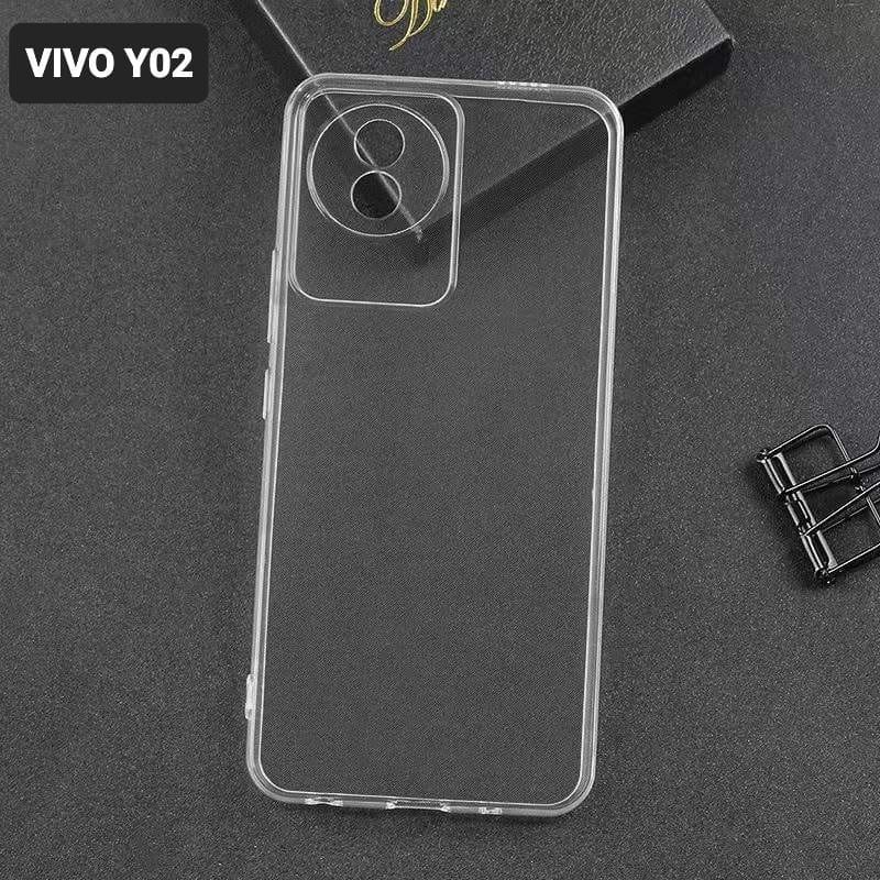 VIVO Y02 / Y01 COVER CLEAR CASE SOFT CASE CLEAR TPU SILIKON SOFTCASE