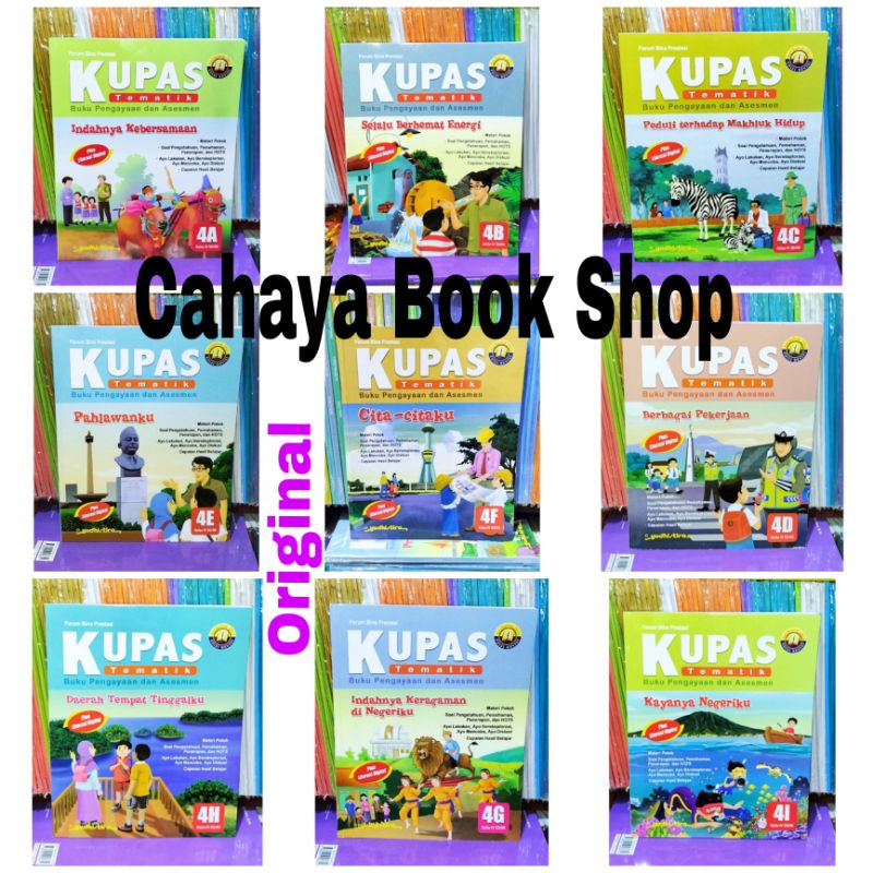 Buku Kupas Tematik 4A-4I Kelas 4 SD K13 Revisi Yudistira