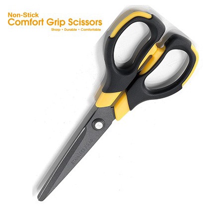 

Comfort Grip Scissors SDI 0920J with Sharp Black Blades 17cm