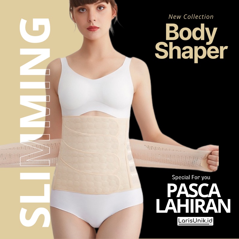 Korset Stagen Ibu Melahirkan Pelangsing Pengecil Perut Buncit Wanita Pasca Melahirkan Setelah Caecar Maternity Premium 4 Step