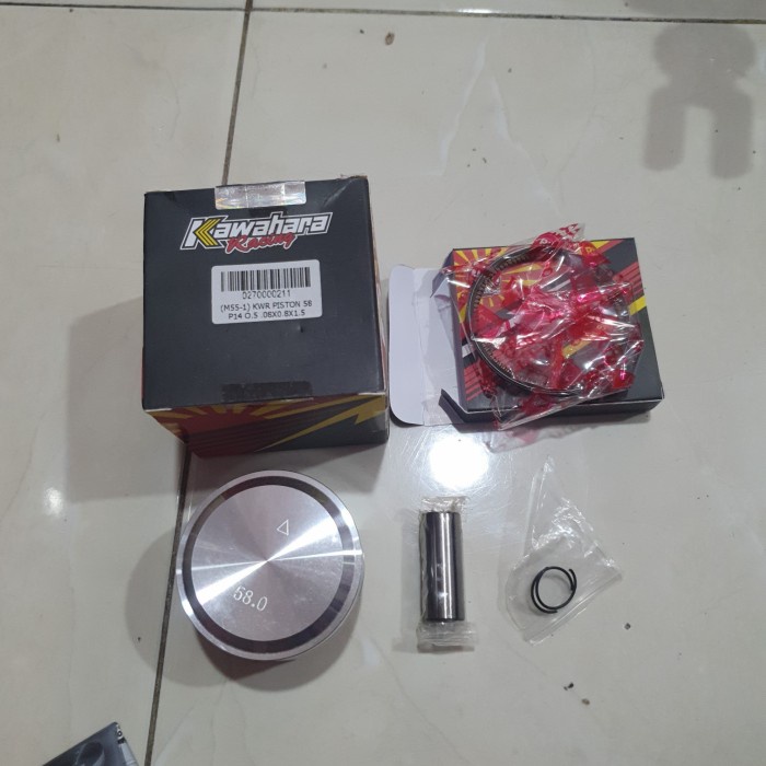 Piston kit set 58 pen pin 14 kawahara nmax aerox vespa vario 150