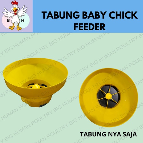 Jual TABUNG BABY CHICK FEEDER (BCF) / Tempat Pakan Makan Anak Ayam Doc ...